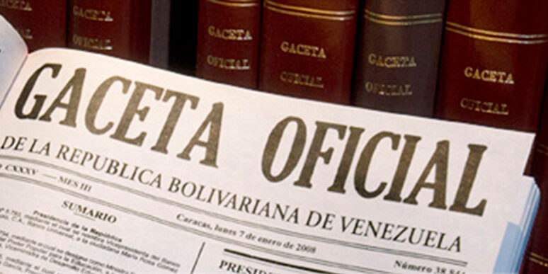 traviesoevans-gaceta-oficial Gacetas Oficiales